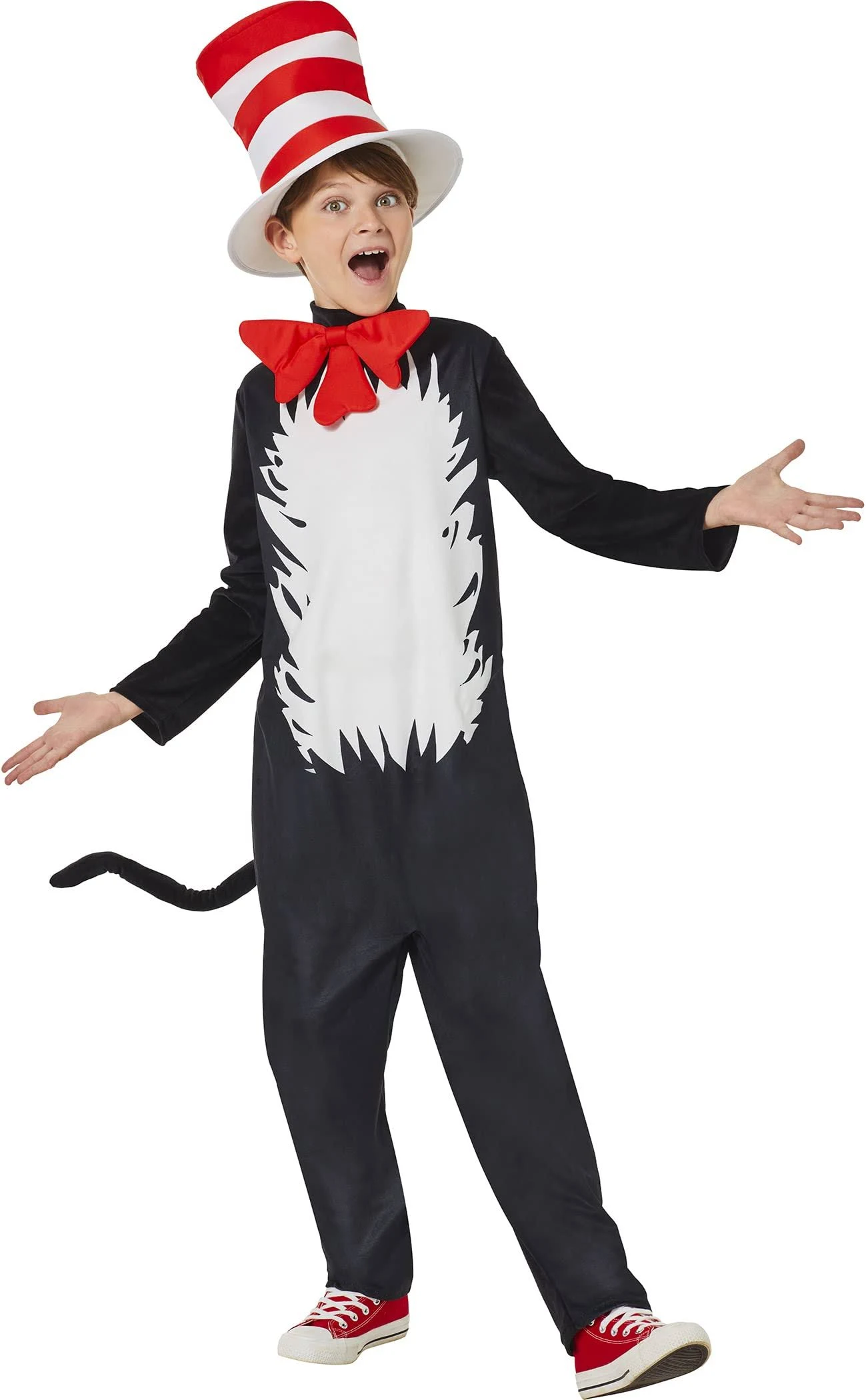 Dr Seuss Cat in The Hat Child Costume