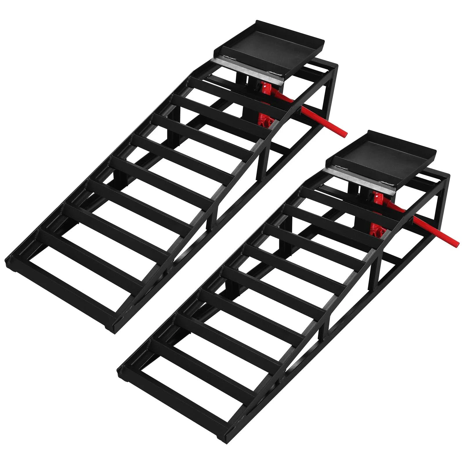 MERXENG 2 Pack Auto Car Truck Service Ramps Lifts