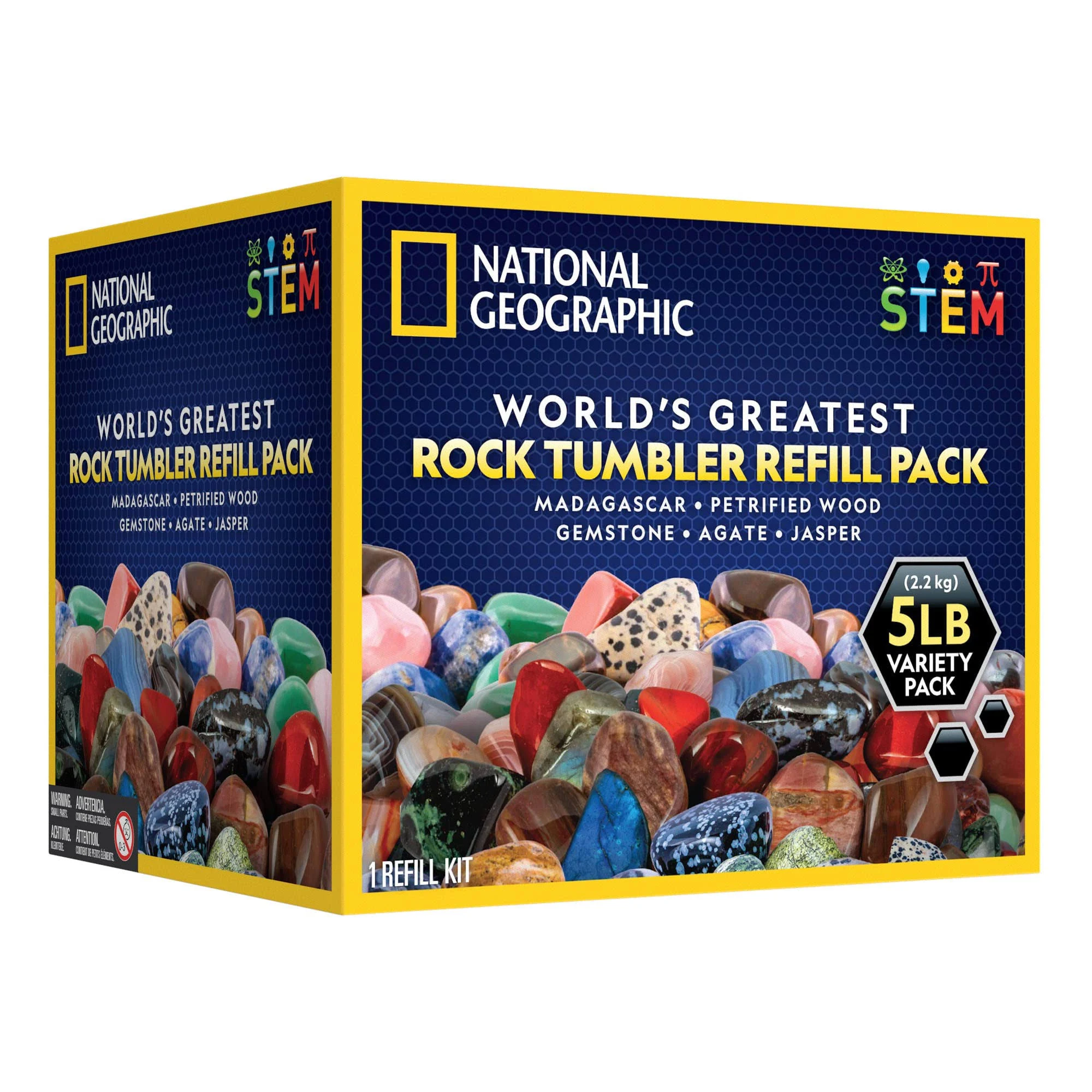 National Geographic Rock Tumbler Jasper Refill Kit