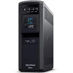 CyberPower CP1500PFCLCD PFC Sinewave Ups System, 1500VA/1000W, 12 Outlets, AVR, Mini Tower