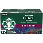 Starbucks Coffee, Ground, Dark Roast, French Roast, K-Cup Pods - 24 pack, 0.42 oz pods