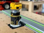 ToolCurve&#39;s Guide Rail Adapter Compatible with Dewalt Router - Made in USA