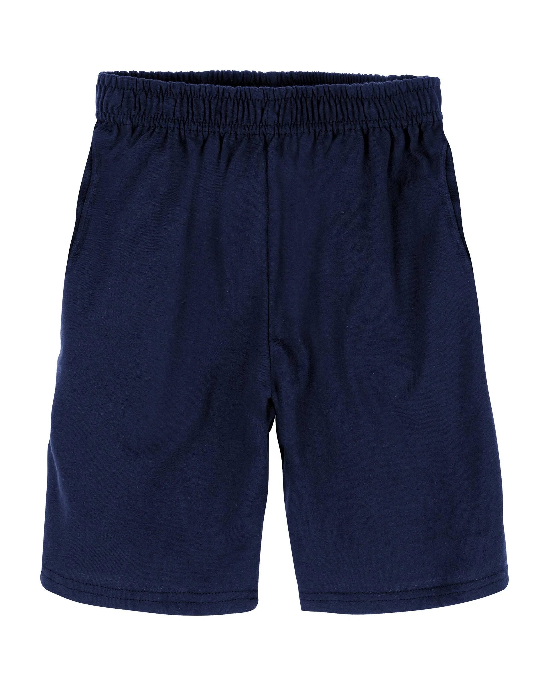 Hanes Boys’ Jersey Shorts Pack, 2-Pack, Cotton Shorts for Boys with Pockets, Pull-On Shorts