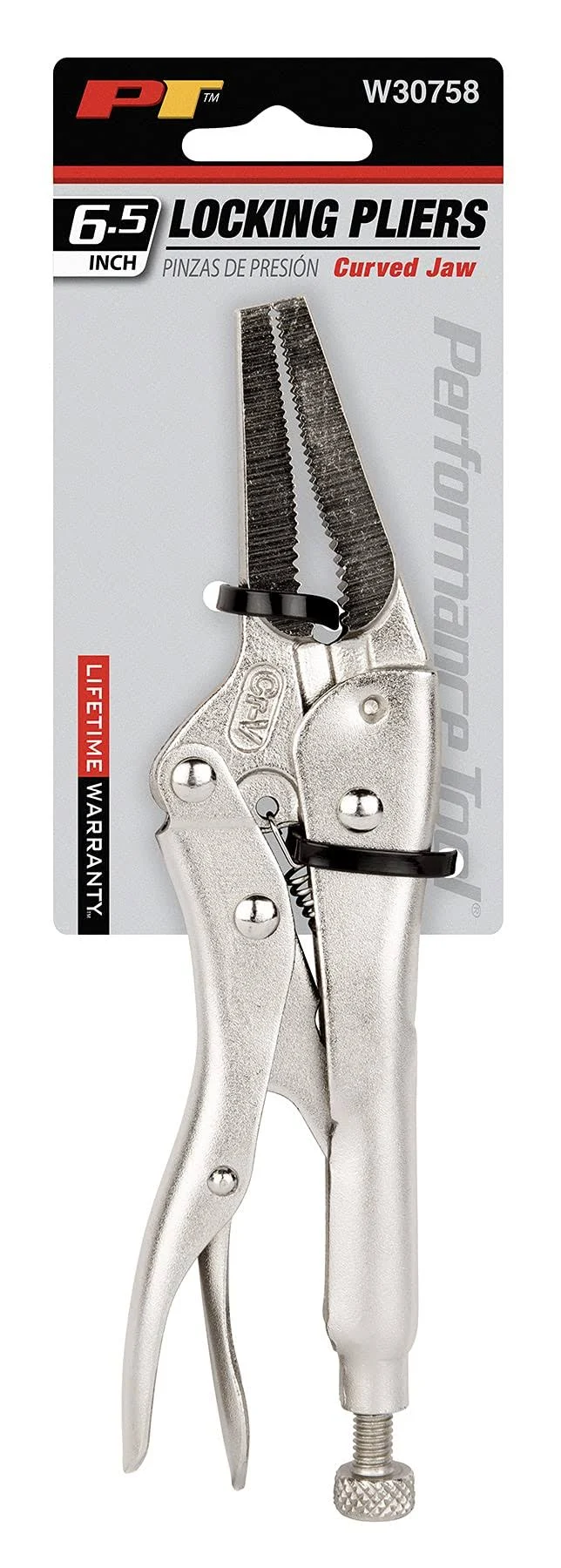 Performance Tool W30758 6-1/2-Inch Long Nose Locking Pliers