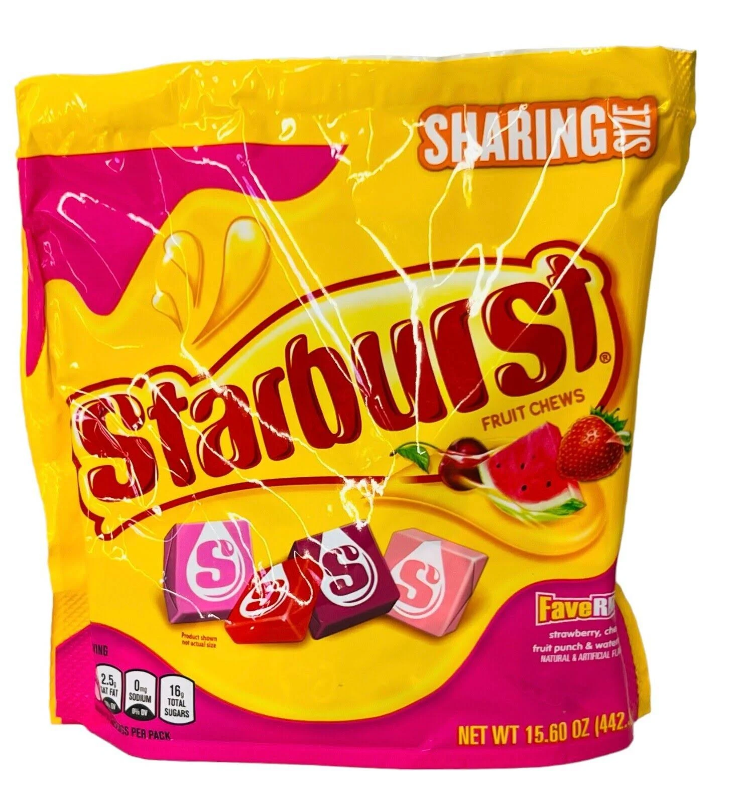 Starburst, FaveREDS Fruit Chews Candy Party Size Bag, 50 oz