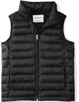 Essentials Boys Light-Weight Water-Resistant Packable Puffer Vests