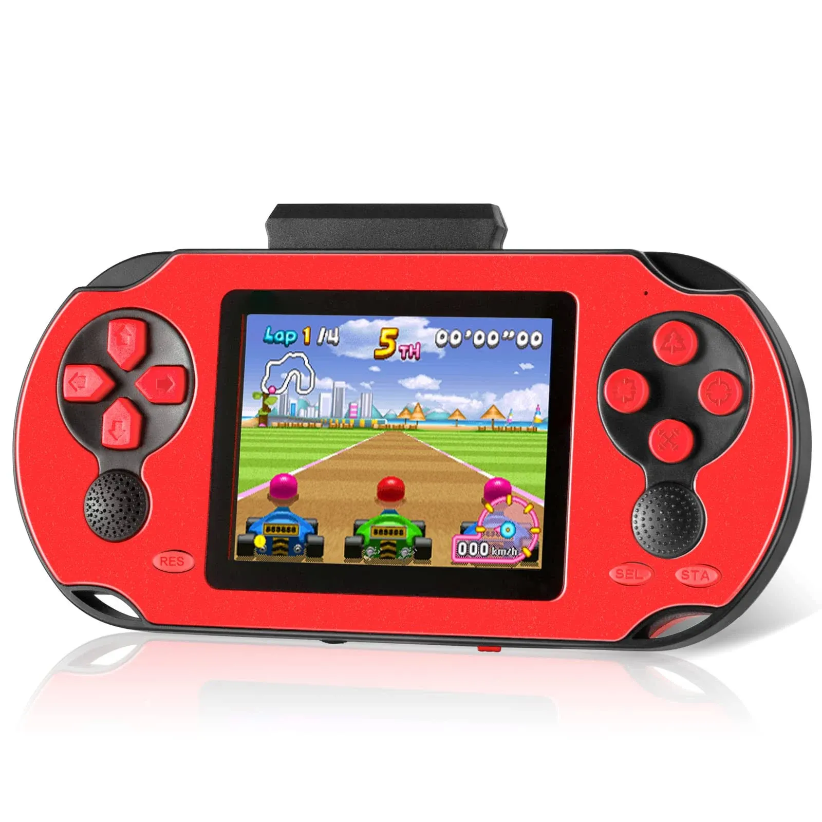 TaddToy 16 Bit Handheld Game Console for Kids Adults, 3.0&#039;&#039; Large Screen 230 HD