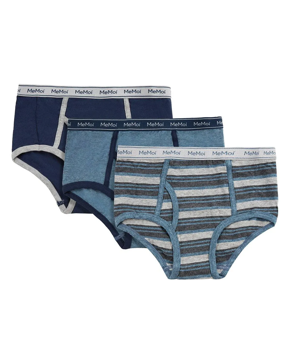 MeMoi Boy's Soft Cotton Blend Briefs