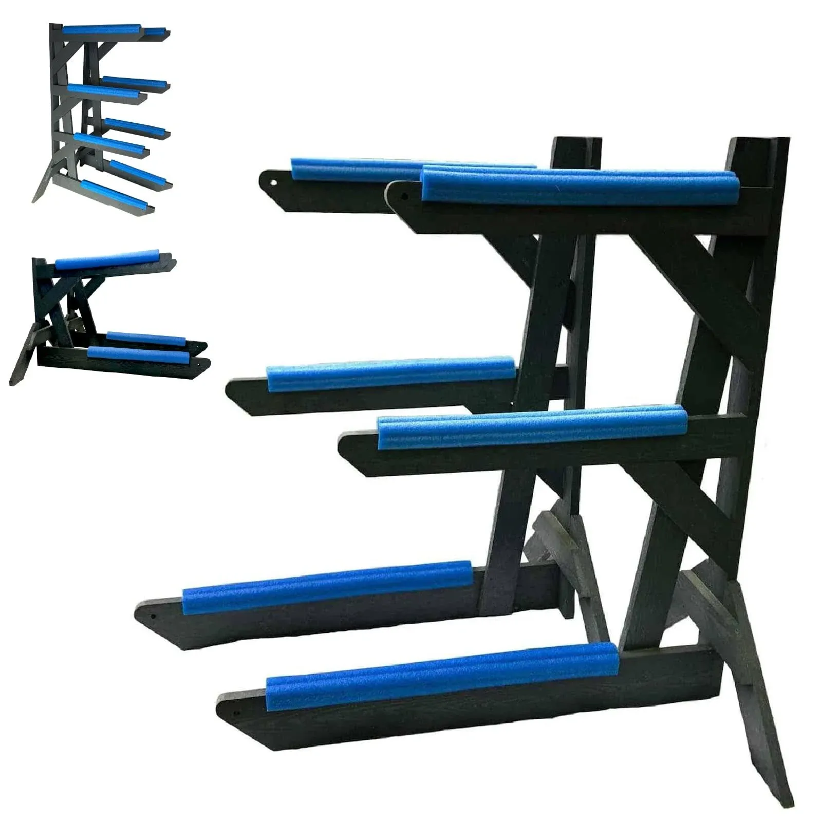 Outdoor or Indoor Kayak Rack, Canoe Rack or SUP Rack – Kayak Storage Rack - Rack in a Box