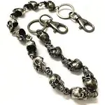 Men's Punk Heavy Skull Wallet Chain