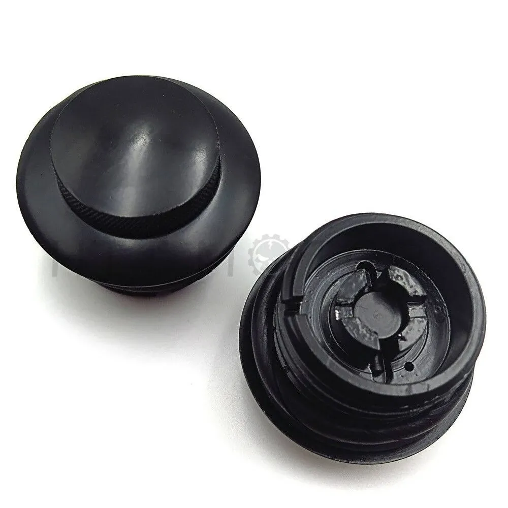 Pop Up Gas Cap Vented Fuel Tank Cap Set Reverse Thread For 1982-2010 Harley Blac