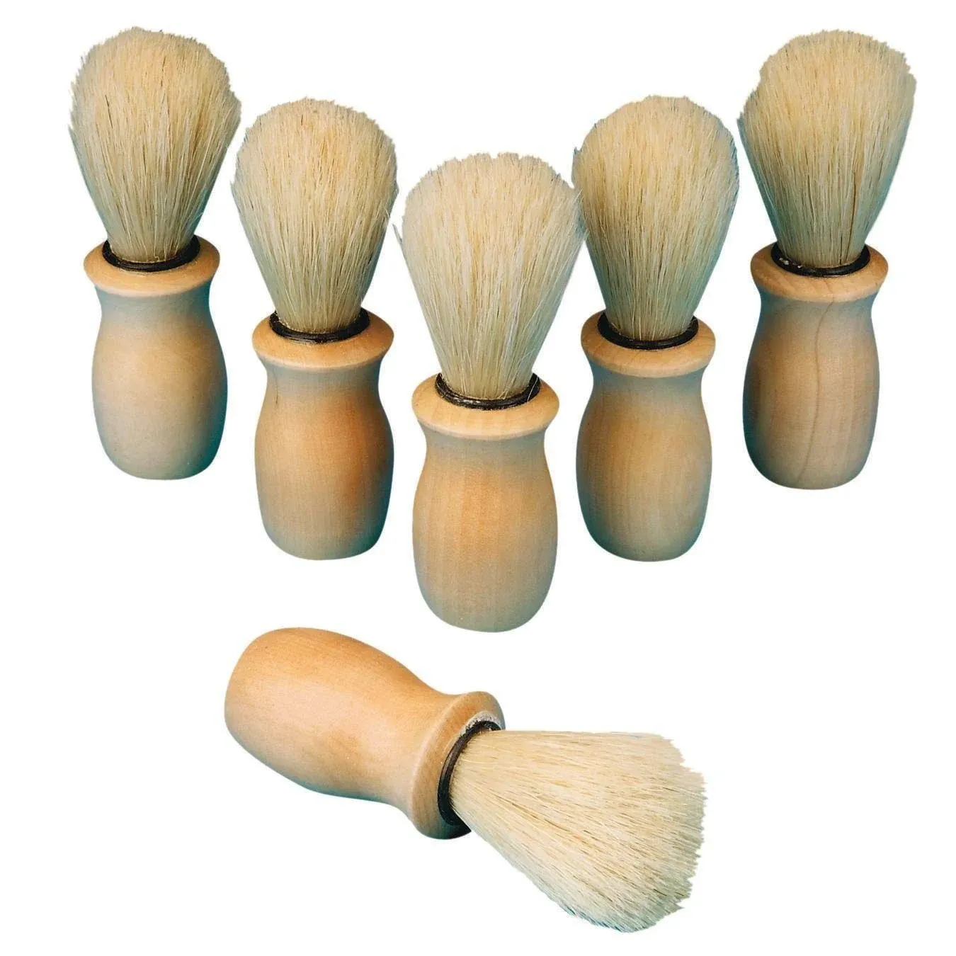 S&S Worldwide Easy Grip Paint Brushes, Set of 6, Easy to Grip Brushes