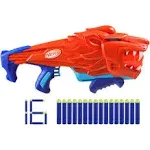 NERF Wild Lionfury, Easy Play Dart Blaster, 16 Nerf Elite Darts, Nerf... 