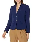 Kasper Women's Two Button Flap Pocket Jacket