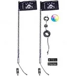 5150 Whips 187 Style Bluetooth Controlled LED Whips 4ft - Set of 2, Size: Set of 2 - 4ft