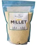 Relative Foods Organic Whole Millet | Gluten Free Grain 5lb Bag