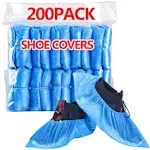 Shoe Covers 200 Pack(100 Pairs) Large Shoe Covers Disposable Shoe Boot Covers...