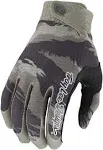 Troy Lee Designs Air Brushed Camo Army Green Gloves