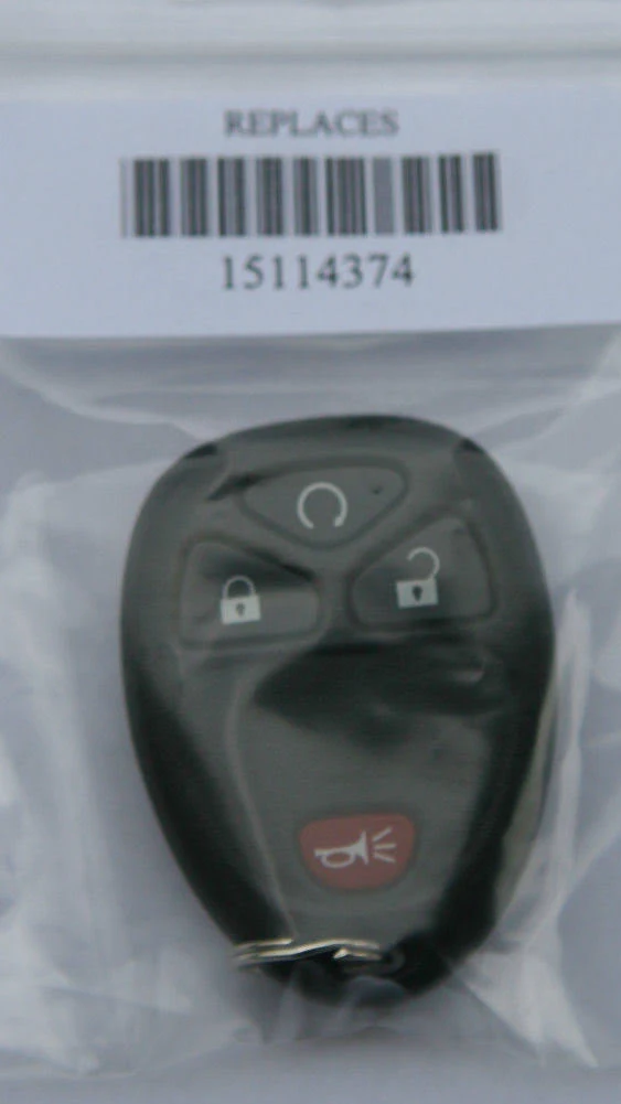 GM Genuine Parts 15114374 4 Button Keyless Entry Remote Key Fob