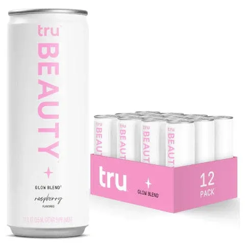 Tru Beauty Raspberry Sparkling Water Drink