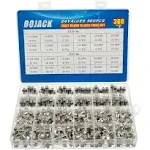 BOJACK 24 Values 360 pcs Fast-Blow Glass Fuses Assortment Kit 5x20mm 250V 0.2...