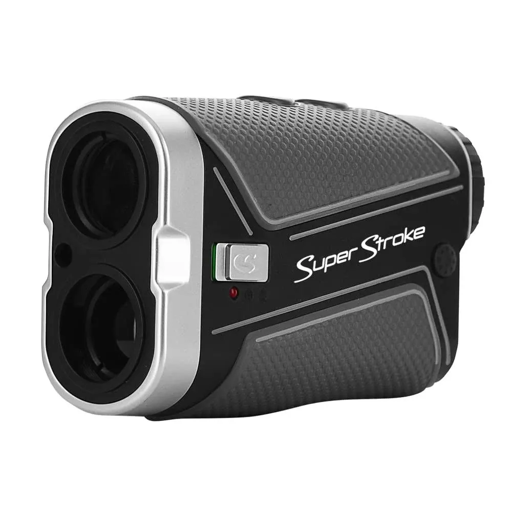 SuperStroke Golf TXr-1000 Slope Laser Rangefinder, Rechargeable, 1,000+ Yard Range, 7X Magnification, Magnetic Cart Mount