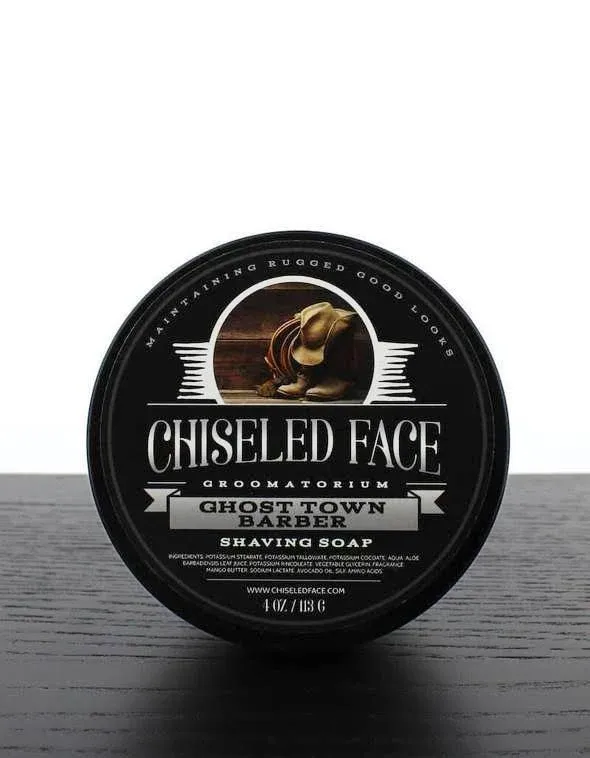 Ghost Town Barber - Handmade Luxury Shaving Soap from Chiseled Face Groomatorium