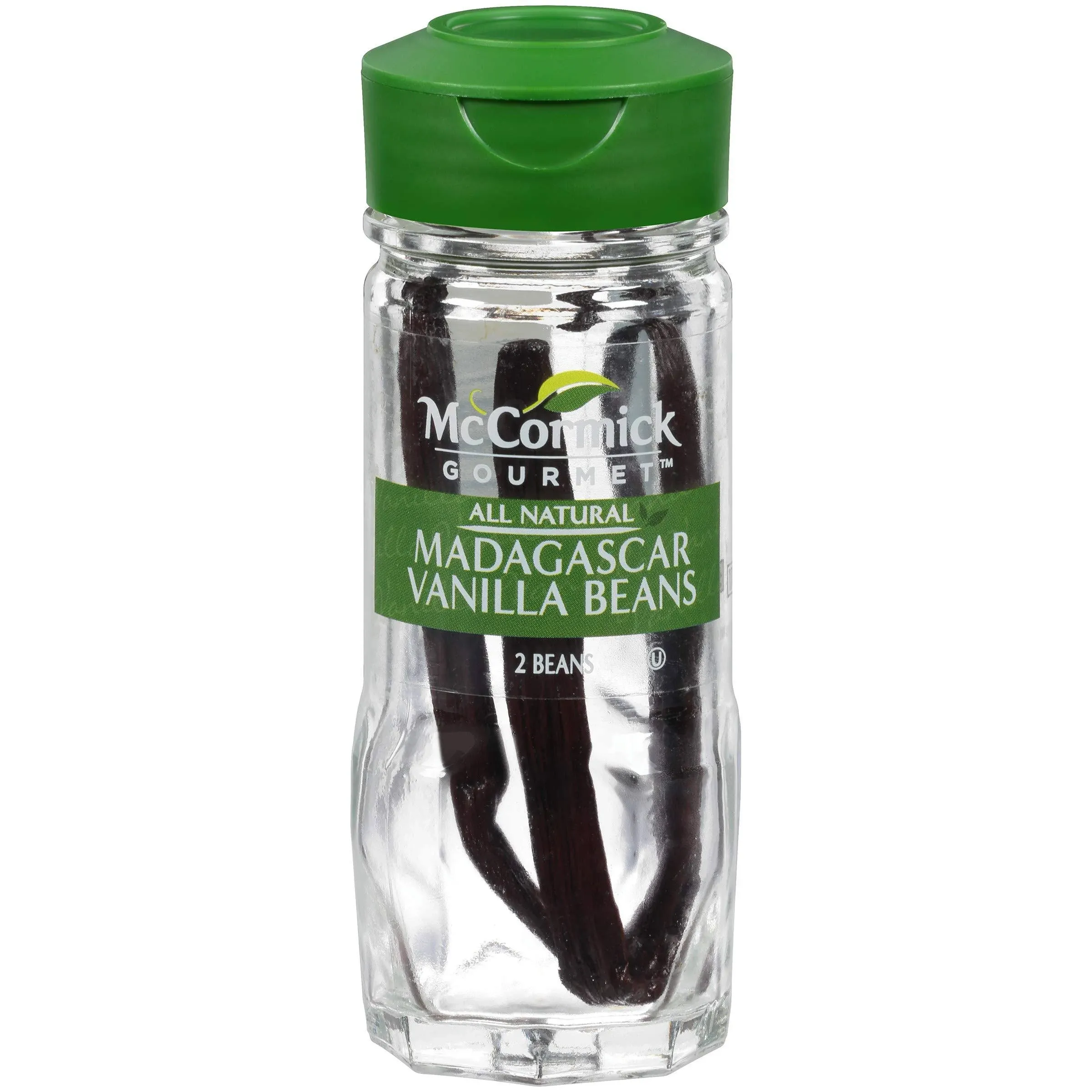 McCormick Gourmet All Natural Madagascar Vanilla Beans, 2 Ct