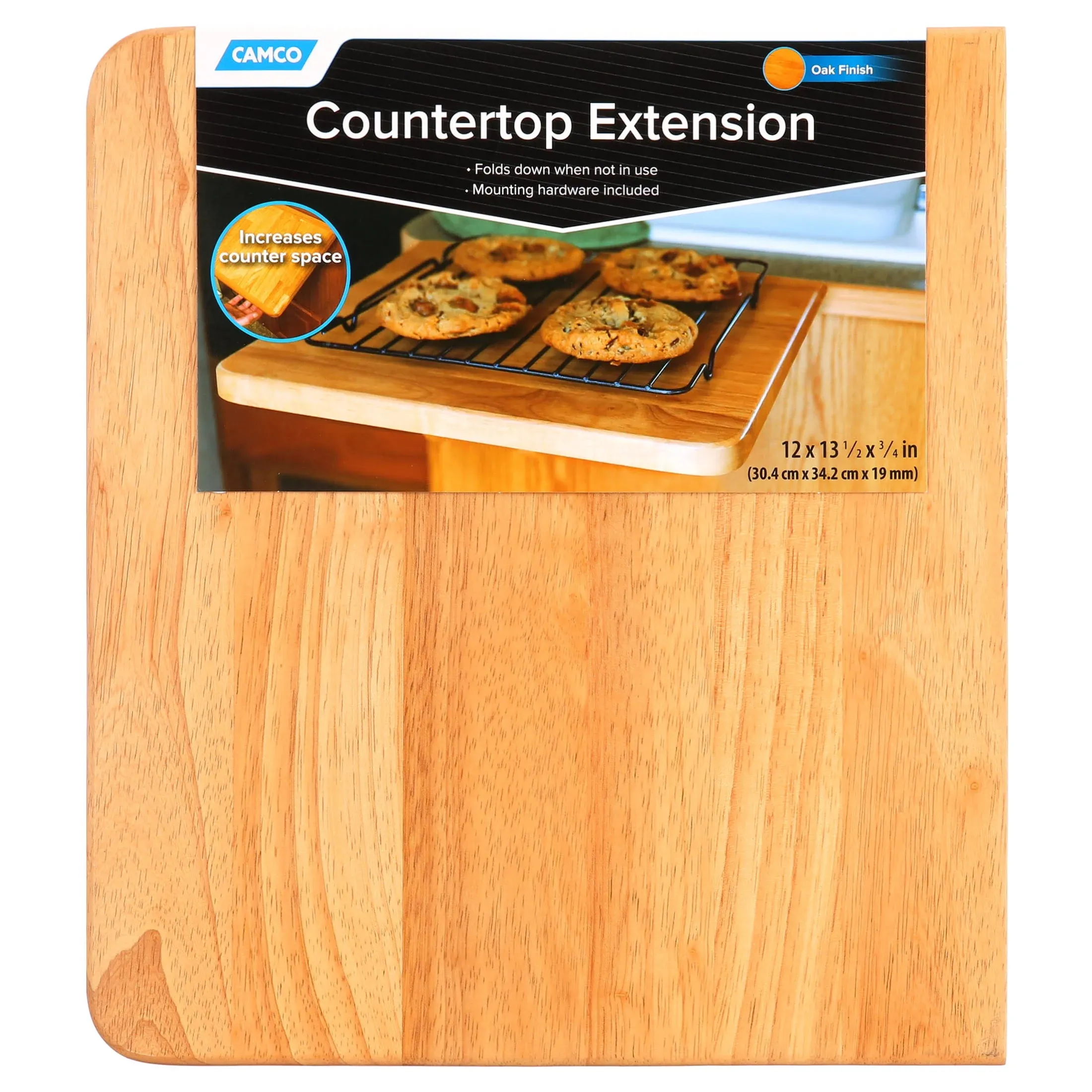 Camco 43421 Oak Accents Countertop Extension