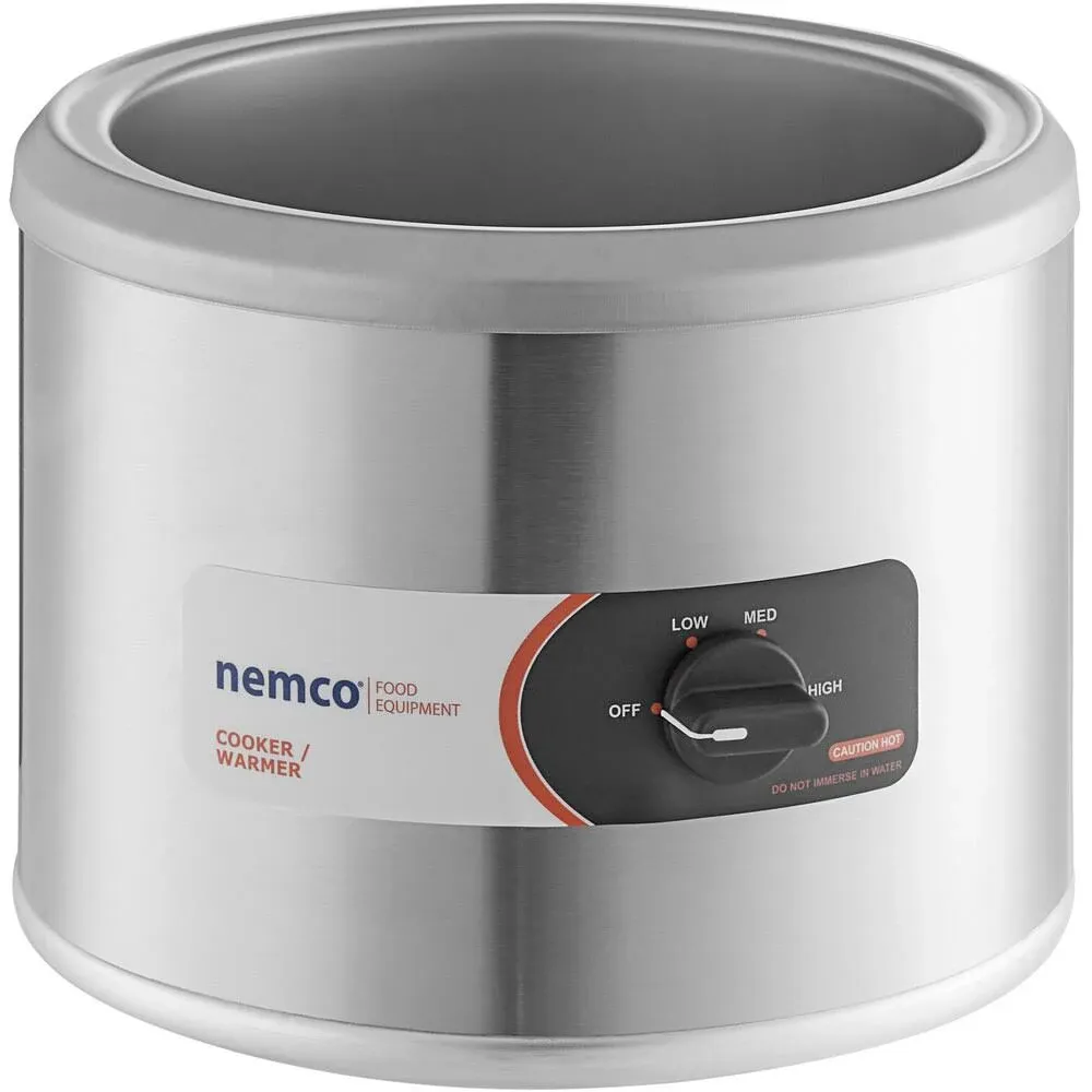 Nemco 6103A 11 Qt Round Countertop Cooker/Warmer