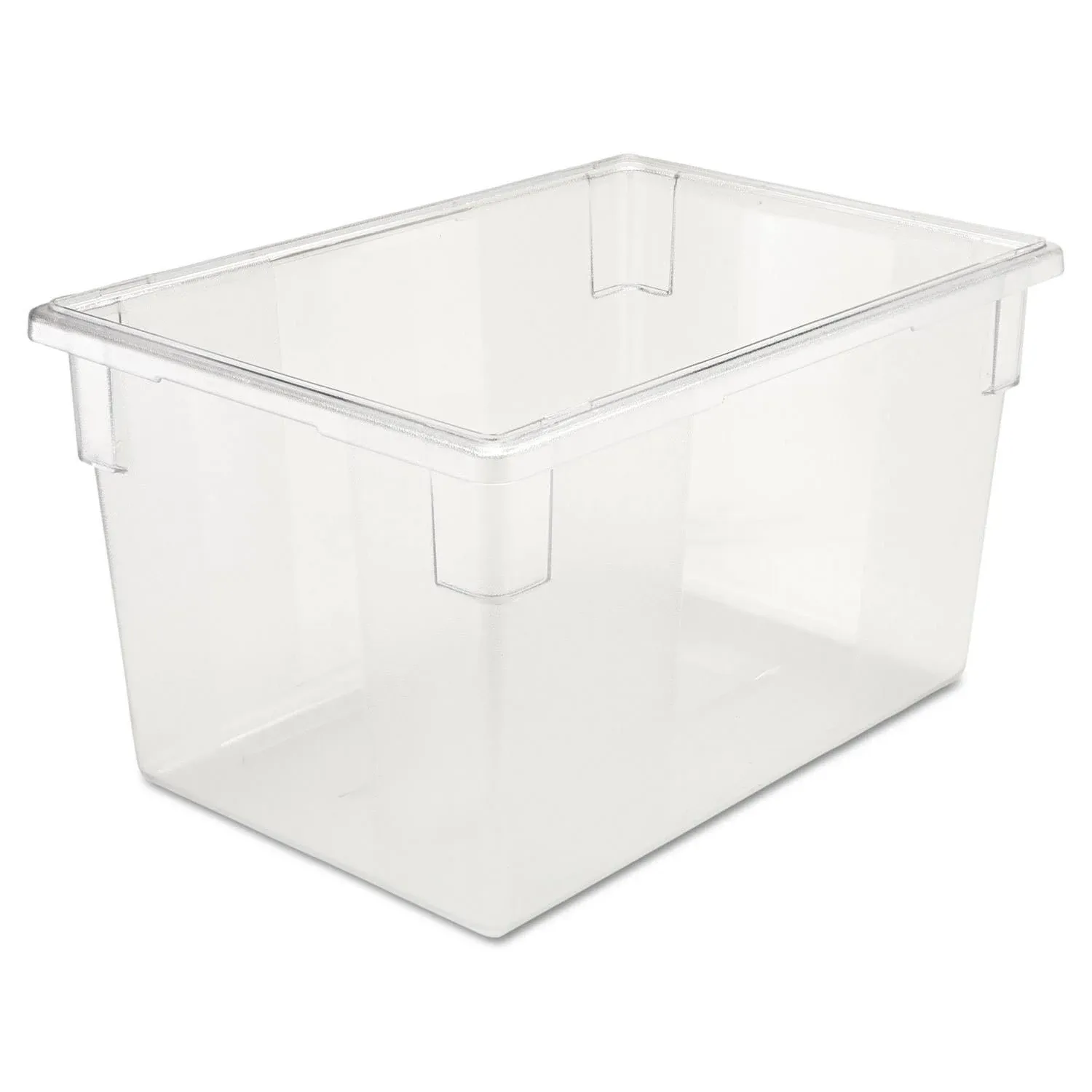 Rubbermaid 18" x 26" x 15" Clear Plastic Food Box