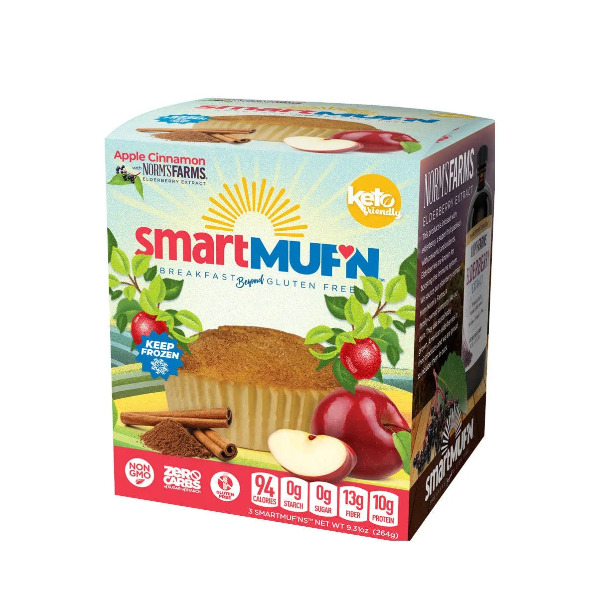 Smart Baking Company Apple Cinnamon Smartmuf'n