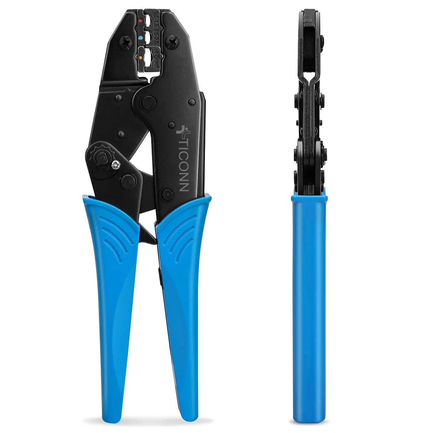 Crimping Tool for Heat Shrink Connectors - Ratcheting Wire Crimper - Crimping...