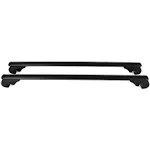 OMAC Lockable Roof Rack Cross Bars Luggage Carrier for Subaru Outback 2010-2014 Black 68049696929MB