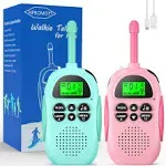 Toys for Ages 5-7 Boys Girls, Walkie Talkies for Kids Rechargeable 22 Channels 2 Way Radio Toy Christmas Birthday Gifts for Girls Boys Ages 3-12 Camping Hiking Outdoor Easter Basket Stuffers