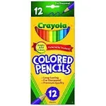 Crayola 68-4012 Colored Pencils, 12-Count, Assorted Colors (Pack of 6)