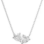 Swarovski Attract Soul Necklace, White, Rhodium Plated