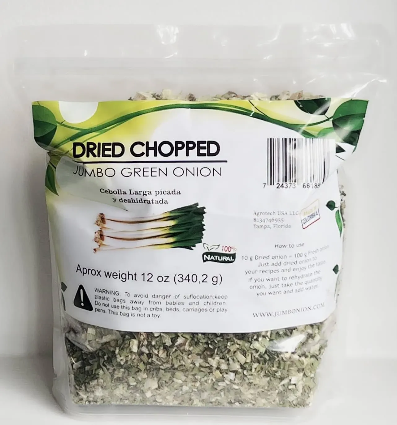 Jumbo Green Onion Dehydrated Dried Chopped