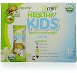 Orgain Healthy Kids Organic Nutritional Shake, Vanilla - 12 pack, 8.25 fl oz cartons