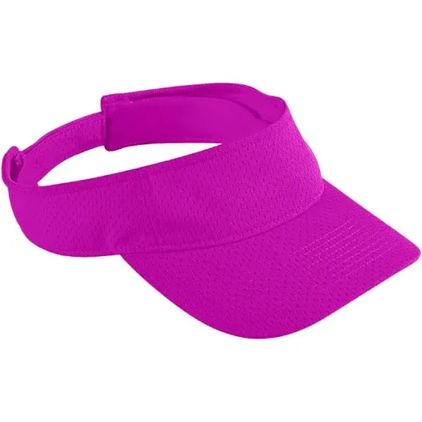 Augusta Sportswear Adult Athletic Mesh Visor - 6227 - Power Pink - Os