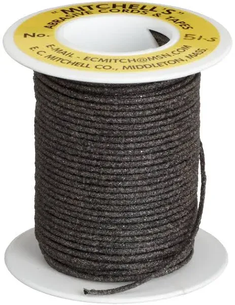 Mitchell Abrasives 51-S Round Abrasive Cord Silicon Carbide 120 Grit