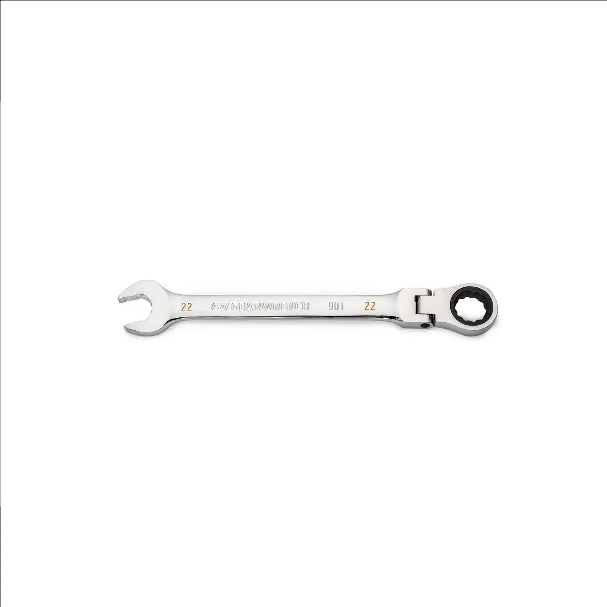 22mm 90T 12 PT Flex Combi Ratchet Wrench