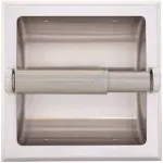 Design House 539189 Satin Nickel Recessed Toilet Paper Holder - Nickel