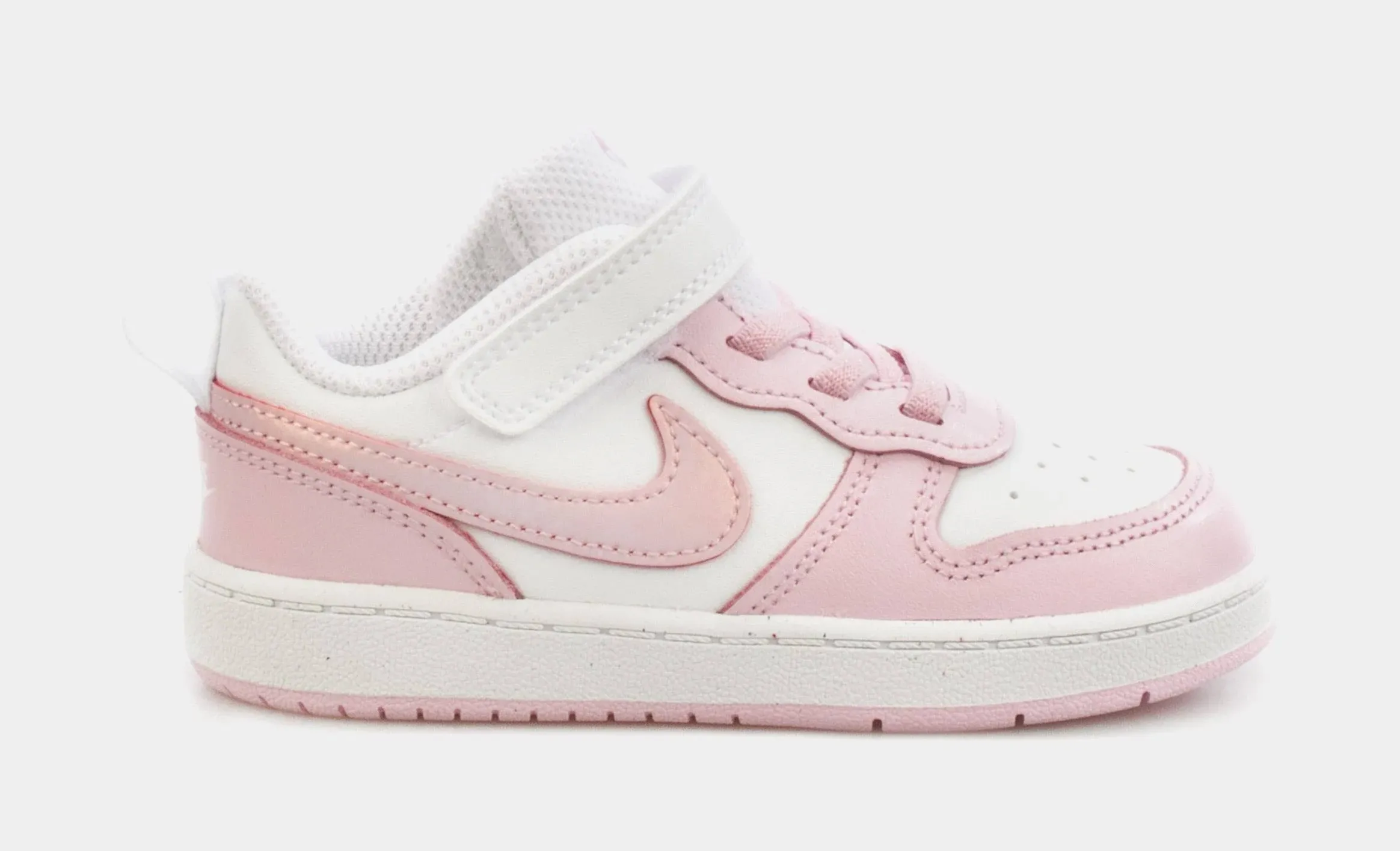 Toddler&#039;s Nike Court Borough Low 2 SE White/Pink Foam (DQ0493 100)