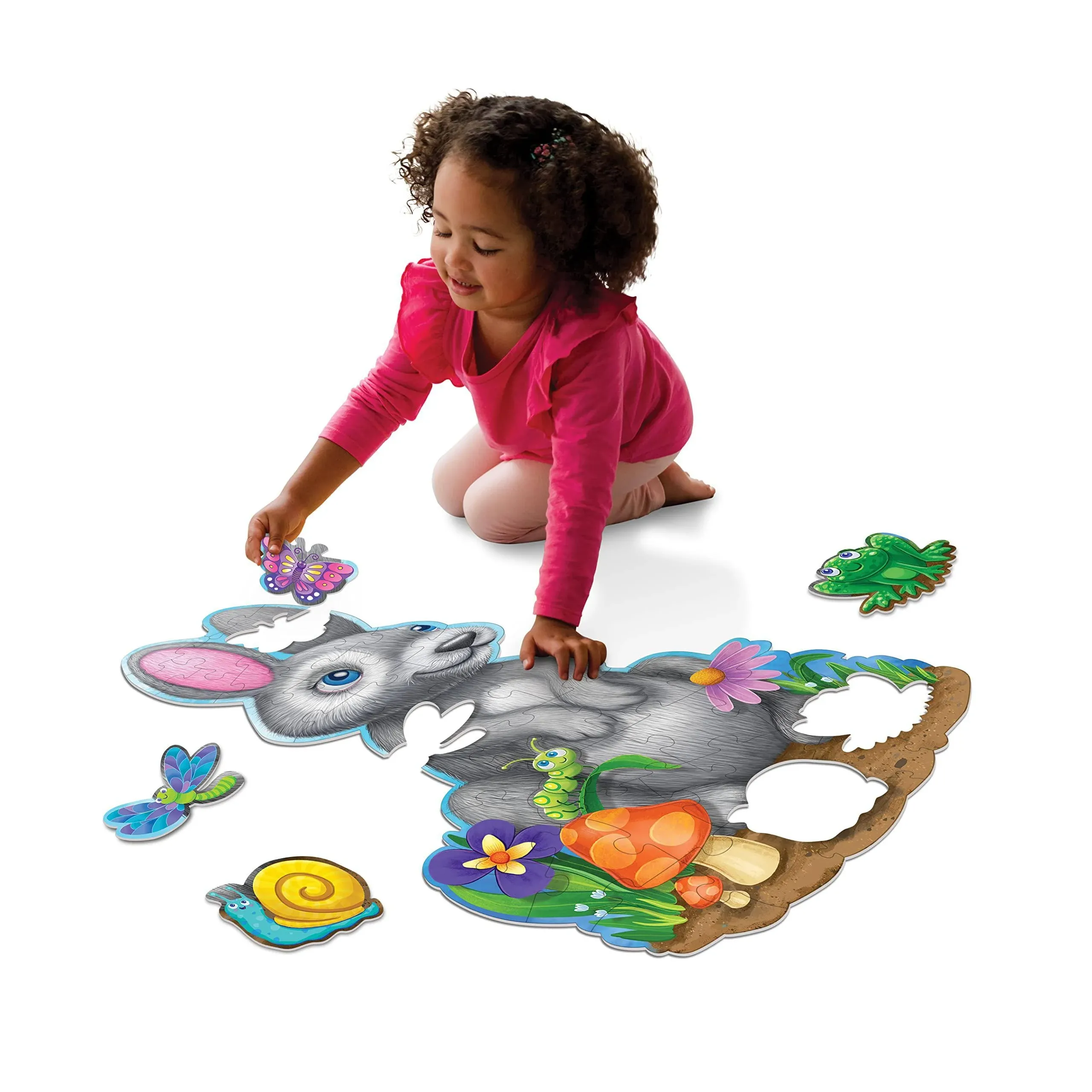 Peaceable Kingdom Bunny Floor Puzzle