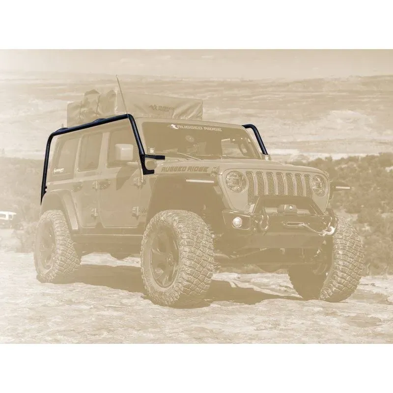 Jeep Wrangler Rugged Ridge Sherpa Roof Rack Kit