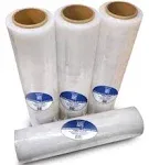 International Plastics Co. 18" 70 Gauge Plastic Stretch Film/Wrap 1200ft 500% Stretch Clear Cling Durable Adhering Packing Moving Packaging Heavy