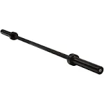 Body-Solid (OB60B) Alloy Steel Olympic Bar - 5ft, 30lb Barbell Straight Bar for Weightlifting, and Barra Olimpica Workouts, 600lbs Weights Capacity