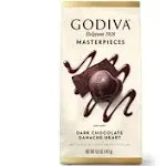 Godiva Dark Chocolate, Masterpieces, Ganache Heart - 4.9 oz