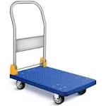 YSSOA Platform Truck Foldable Push Hand Cart for Load &amp; Storage, 880lb Capacity